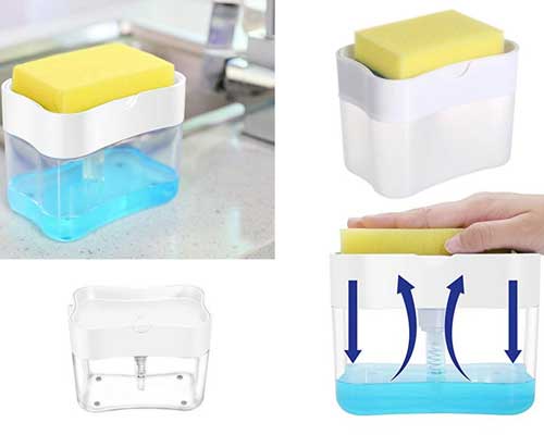 Edinstveni razpršilnik z vzmetjo